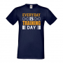 Мъжка тениска Everyday Is Training Day Фитнес.спорт,Щанги,Тренировки,Спортуване,Gym., снимка 4