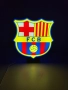 3д лампа FC Barcelona , снимка 4