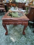 Уникална антикварна дървена английска маса Чипъндейл , снимка 5