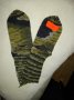 Ръчно плетени детски чорапи 75% вълна, снимка 2