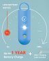 Vantamo Ключодържател лична аларма 130 dB и ярка мигаща светлина(лазурно син), снимка 7