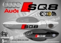 AUDI A8 стикери дръжки SKD-AU-A8, снимка 9