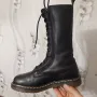 кожени ботуши DR MARTENS 3733 Leather 14-Eyelet 2 zip номер 39, снимка 13