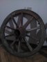 Колела от каруца,дървени ръчно изработени., снимка 4
