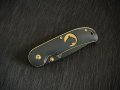 Колекционерски сгъваем джобен нож PUMA TEC Einhandmesser Golden Logo (302409), снимка 4