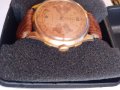 Златен Швейцарски часовник Precision 18к Хронограф, снимка 7