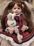 Кукла реборн, реалистична кукла , преродено бебе, reborn baby, силиконово тяло, снимка 5