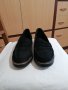 Дамски черни обувки леки подшити платформа, снимка 1