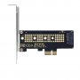 Преходник M2 SSD NVME към PCI-E 3.0 x1 + Гаранция, снимка 1 - Кабели и адаптери - 26598260