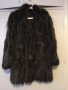 Продавам дамско кожено палто от миеща мечка, снимка 1 - Палта, манта - 43155483