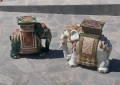 Старинни Слонове Поставки, снимка 4