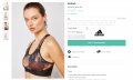 Adidas Women's Training Floral Sports Bra, снимка 7