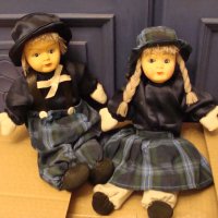 Колекционерски порцеланови кукли Двойка Бавария , снимка 3 - Колекции - 28664804