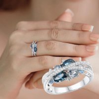 Сребърни пръстени, снимка 5 - Пръстени - 40013305