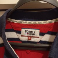 Оригинална фланелка с яка Tommy Hilfiger - размер Л - 10лв, снимка 3 - Тениски - 43011064