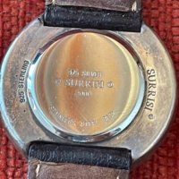 Сребърен Часовник Surrisi , маркировка-925  Почти нов , снимка 2 - Мъжки - 43695966