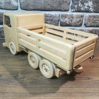 Дървен макет на Фермерски камион (Бордови камион) – Craft Camp, снимка 5 - Коли, камиони, мотори, писти - 44127700