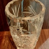 Кристална ваза, снимка 1 - Вази - 43897645
