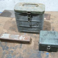 метална кутия, снимка 1 - Антикварни и старинни предмети - 39395100