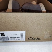 Удобни мъжки спортно-елегантни обувки Clarks 41 1/2, снимка 10 - Спортно елегантни обувки - 37687507