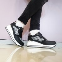 Дамски спортни обувки YD4362-04 black -45лв., снимка 5 - Дамски ежедневни обувки - 38358706