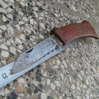 Стар нож ножка-лъв, снимка 4 - Антикварни и старинни предмети - 28349264