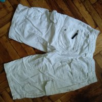 бели памучни панталони, снимка 3 - Детски къси панталони - 37827462