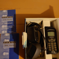 Телефонен апарат със сим карта, снимка 1 - Alcatel - 44899059