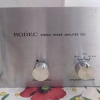 Rodec-power amp, 1572, снимка 5 - Ресийвъри, усилватели, смесителни пултове - 43923355