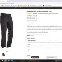 JOBMAN Stretch Service Work Wear Pants 2194 размер 54 / XL еластичен работен панталон W2-47 , снимка 2 - Панталони - 40210605