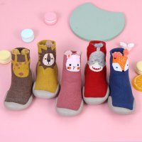 Детски чорапи с гумена подметка , снимка 2 - Детски боти и ботуши - 43392559