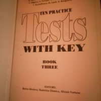 tests with key book three , снимка 2 - Чуждоезиково обучение, речници - 43561897