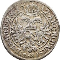 Монета Австрия 3 Кройцера 1712 г. Карл VI, снимка 2 - Нумизматика и бонистика - 40473947