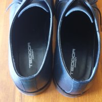 Класически обувки от релефна кожа - TEODOR, снимка 3 - Официални обувки - 33554642