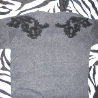 Чисто Нова Оригинална Дамска Плетена Туника Блуза размер  М Л ХЛ, снимка 8 - Жилетки - 37073614