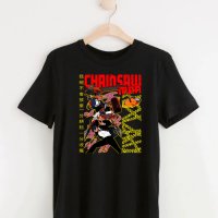 Аниме тениска Chainsaw Man, снимка 1 - Тениски - 42990509