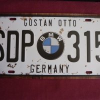 метална табела BMW, снимка 1 - Колекции - 37727241