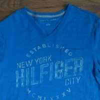 Tommy hilfiger Essential Jaspe - страхотна мъжка тениска КАТО НОВА , снимка 1 - Тениски - 37636518