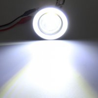 LED халогени тип ангелски очи , 89мм , LED Super Lamp Fog Angel Eyes, снимка 5 - Аксесоари и консумативи - 39208090