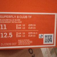 NIKE MERCURIAL SUPERFLY 8 CLUB TF стоножки, снимка 11 - Спортни обувки - 43830531