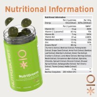 NutriGreens Multipack - 22 плода + зеленчуци + билки + гъби, снимка 5 - Хранителни добавки - 43592814