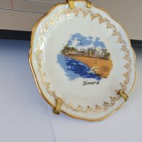 Антикварна френска порцеланова чинийка , снимка 3 - Антикварни и старинни предмети - 38180674