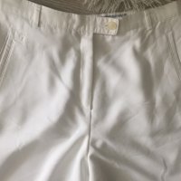 Бял летен панталон М/Л, снимка 5 - Панталони - 32269380