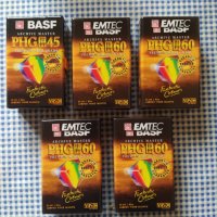 BASF Emtec PHG 60 касети за видеокамера, снимка 1 - Чанти, стативи, аксесоари - 40269120