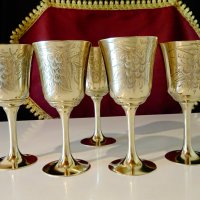 Английски чаши с лози и грозде,никелово сребро. , снимка 9 - Антикварни и старинни предмети - 33338246