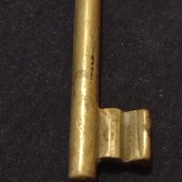 Стар рядък бронзов ключ за КОЛЕКЦИЯ ДЕКОРАЦИЯ 27123, снимка 3 - Други ценни предмети - 43279512