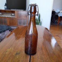 Стара бирена бутилка Пивоварно Дружество Шумен Русе 1938, снимка 1 - Други ценни предмети - 37760454