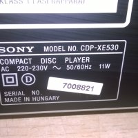 SONY CDP-XE530-CD PLAYER-ВНОС ШВЕЦИЯ, снимка 18 - Ресийвъри, усилватели, смесителни пултове - 27616585