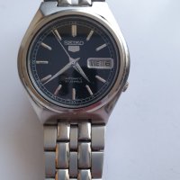 Мъжки часовник Seiko 5 Automatic 21 Jewels, снимка 3 - Антикварни и старинни предмети - 40342988