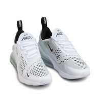 Nike Air Max 270 White & Black оригинални маратонки номер 37,5- 38, снимка 5 - Маратонки - 44053609